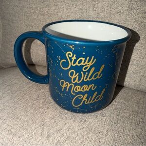 Eccolo Blue and Gold Constellation Mug